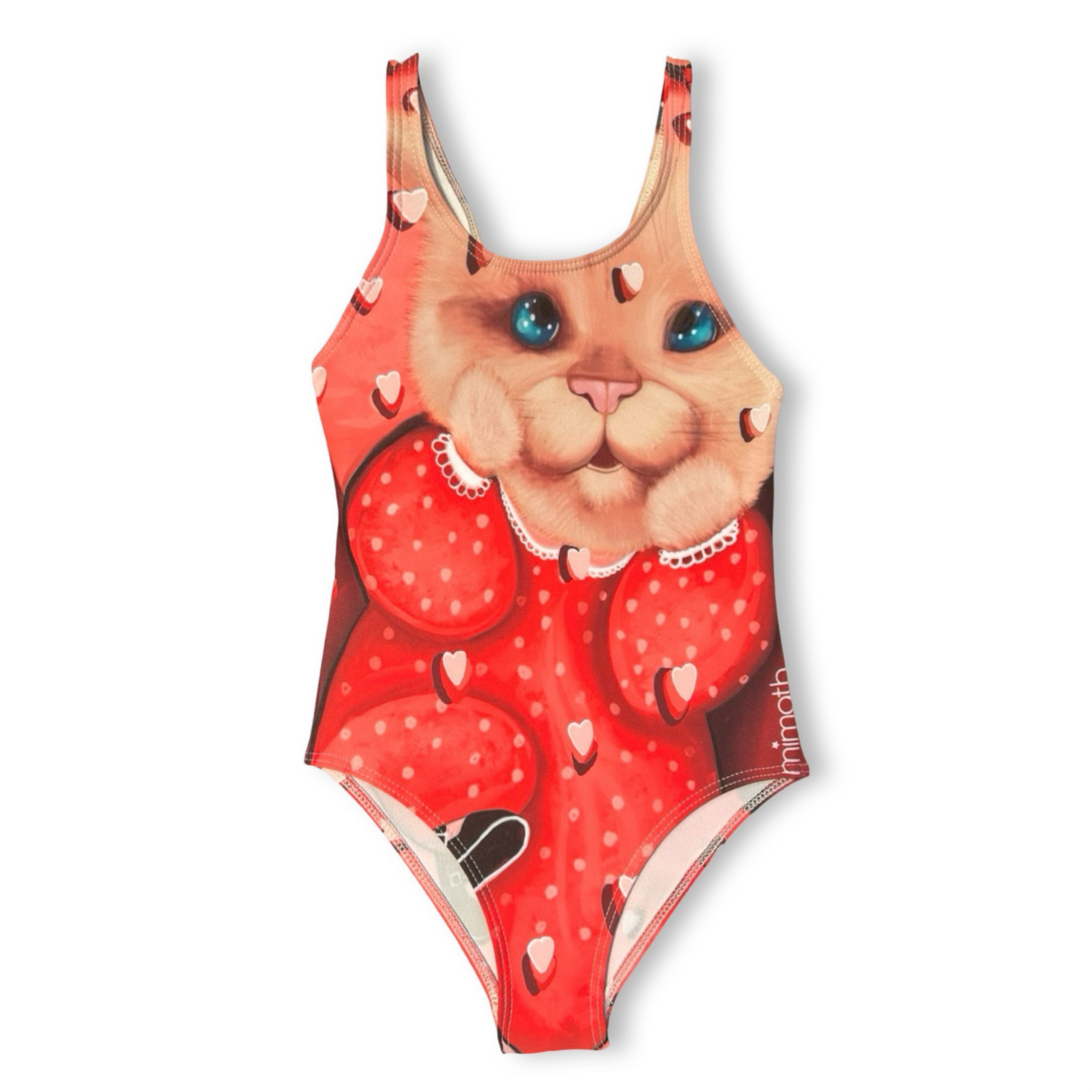Bañador de niña exclusivo – “Mimo - Gatito Enamorado”