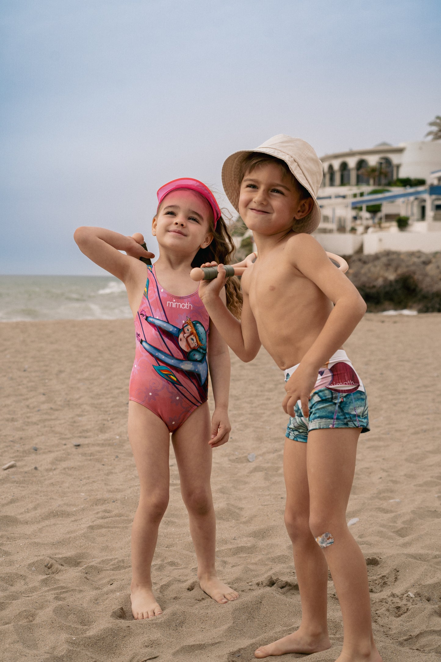 Bañador Short Niño “Piqui” – | Short ecológico, divertido y exclusivo | Mimath