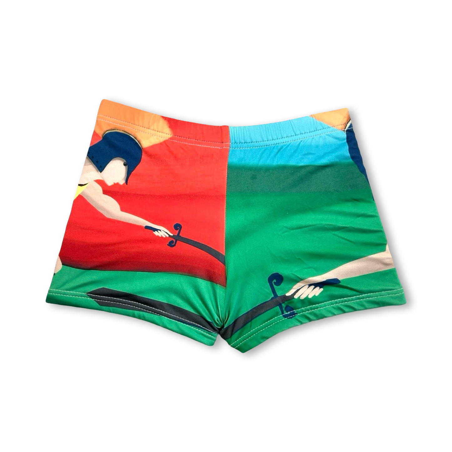 Bañador infantil “Gladius el Supergladiador” | Short ecológico, cómodo y con diseño exclusivo | Mimath